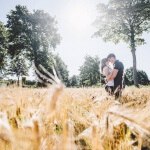 Pärchenfotografie Winsen Kornfeld